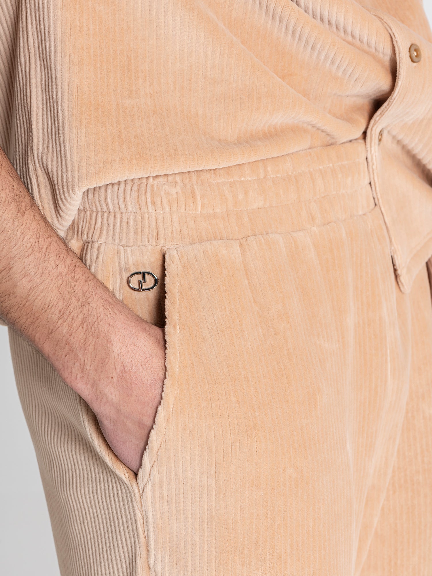 pants / Taupe Surface Pants