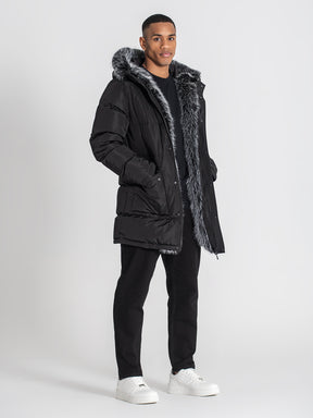 overcoats / Black Core Coat