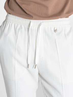 pants / White Drawstring Pants