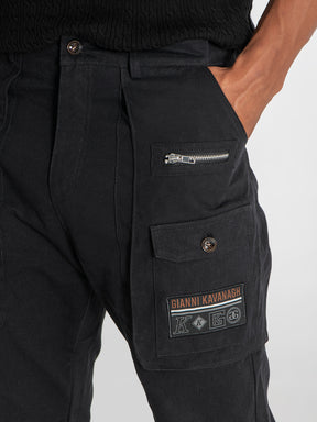 pants / Black Utility Cargo Pants