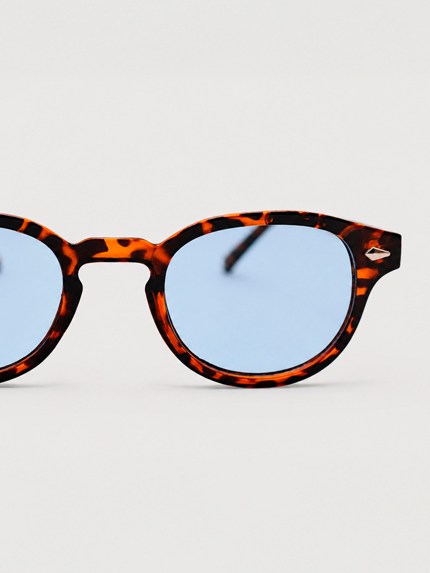 sunglasses / Light Blue Solan Turtoise Sunglasses