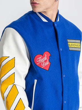 bombers / Blue Grumpy Duck Bomber Jacket