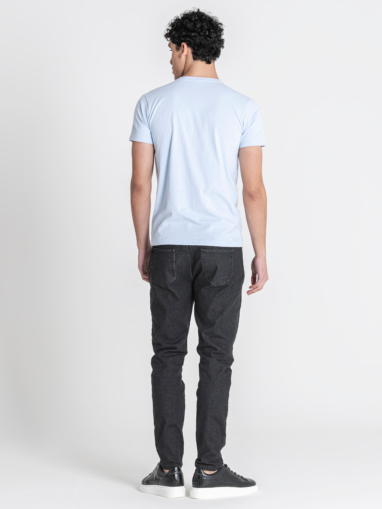 t-shirts / Light Blue Signature Tee