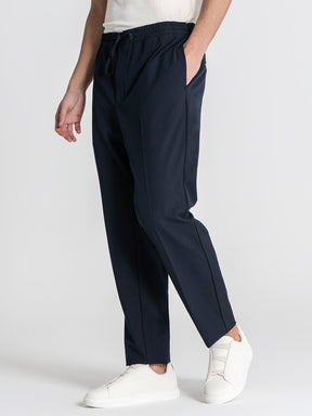 pants / Navy Blue Smart Pants