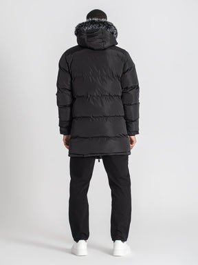 overcoats / Black Core Coat