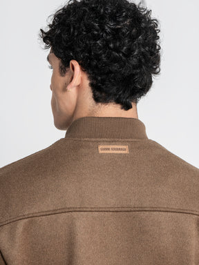 bombers / Taupe Soft Core Bomber Jacket