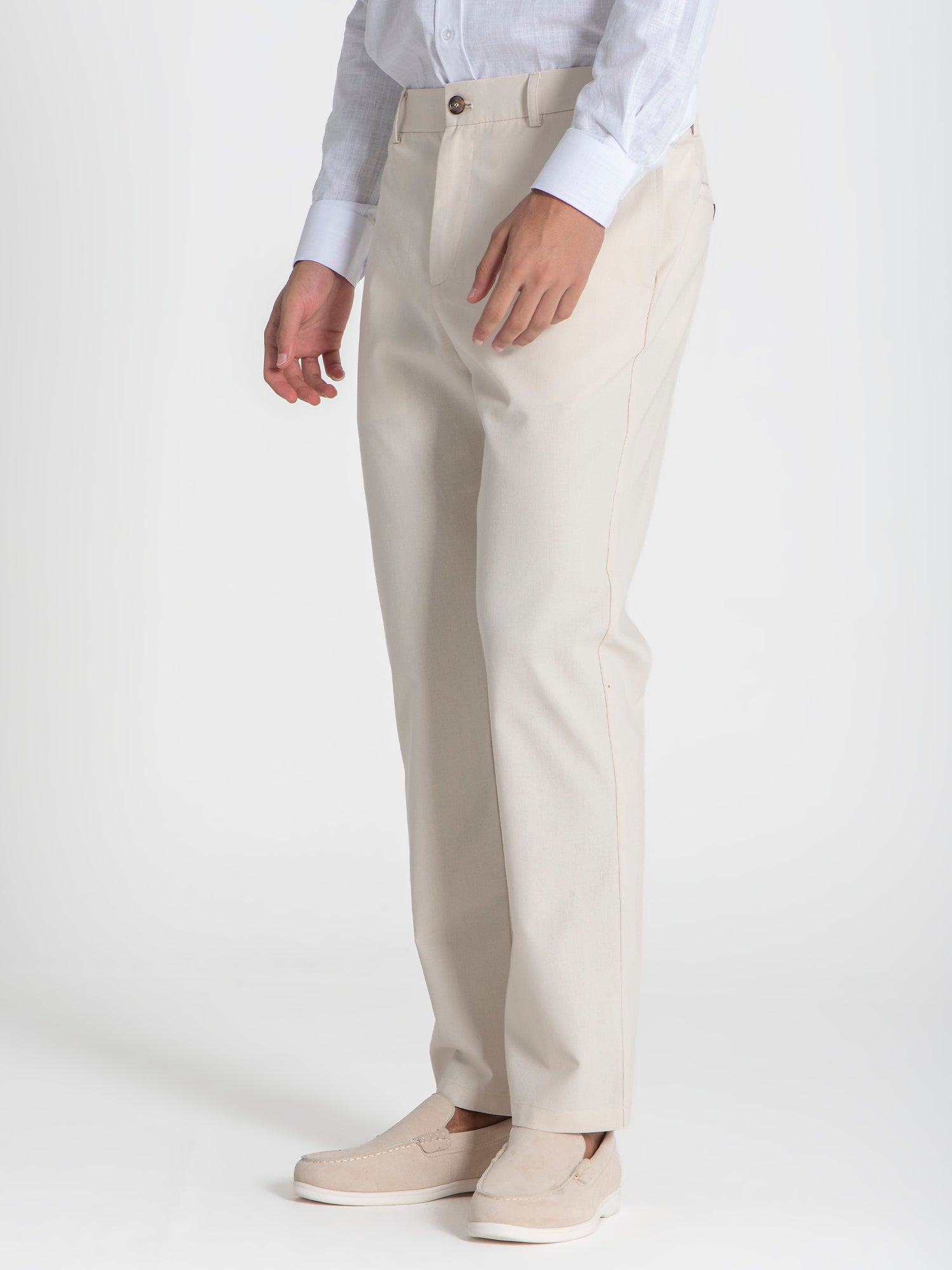 pants / Beige Smart Pants