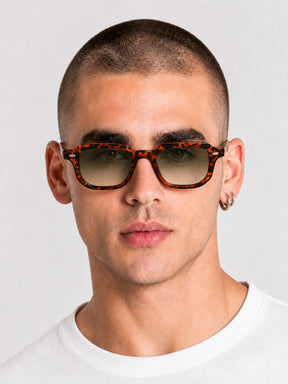 sunglasses / Green Lior Turtoise Sunglasses