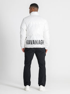 puffers / White Statement Puffer Jacket