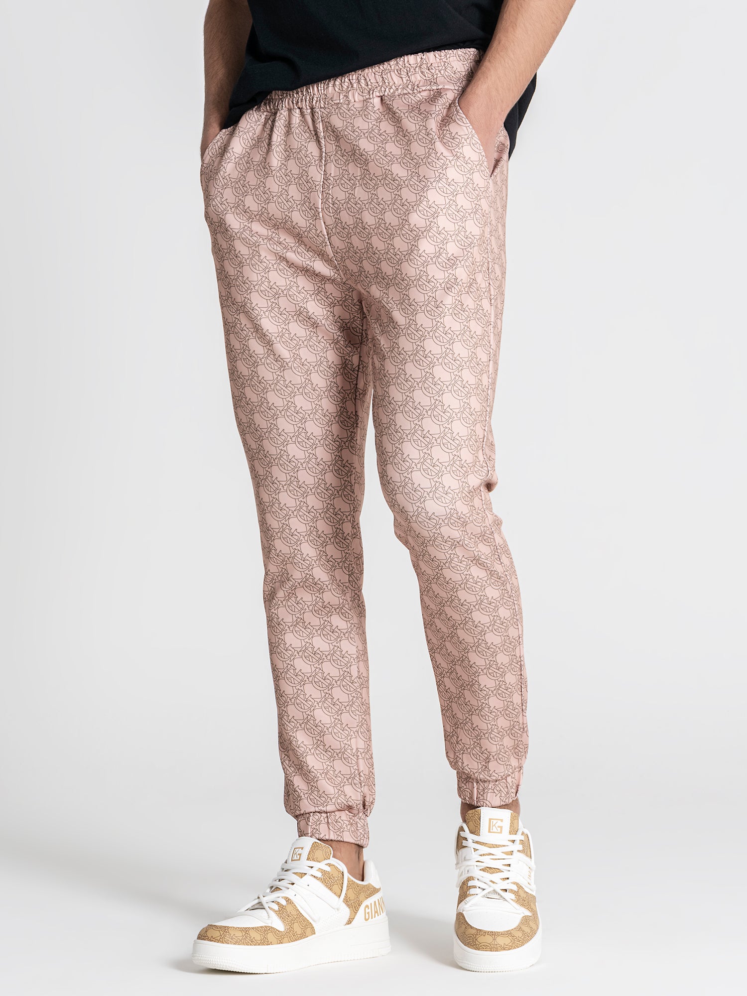 joggers / Beige GK Tape Joggers