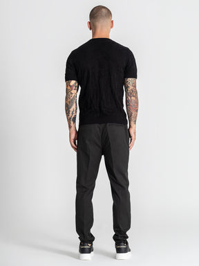 t-shirts / Black Majestic Knit Tee