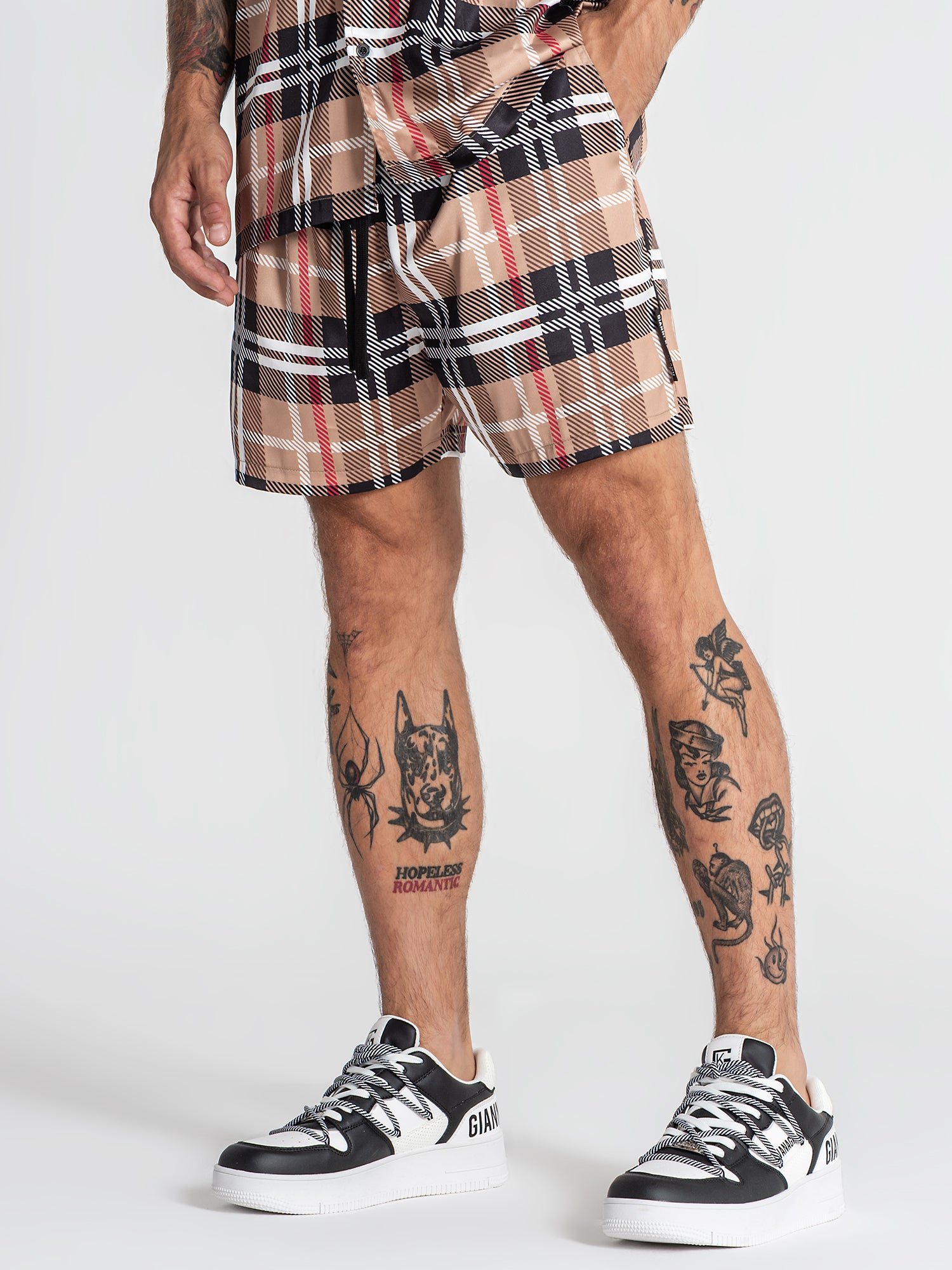 shorts / Multicolor British Satin Shorts