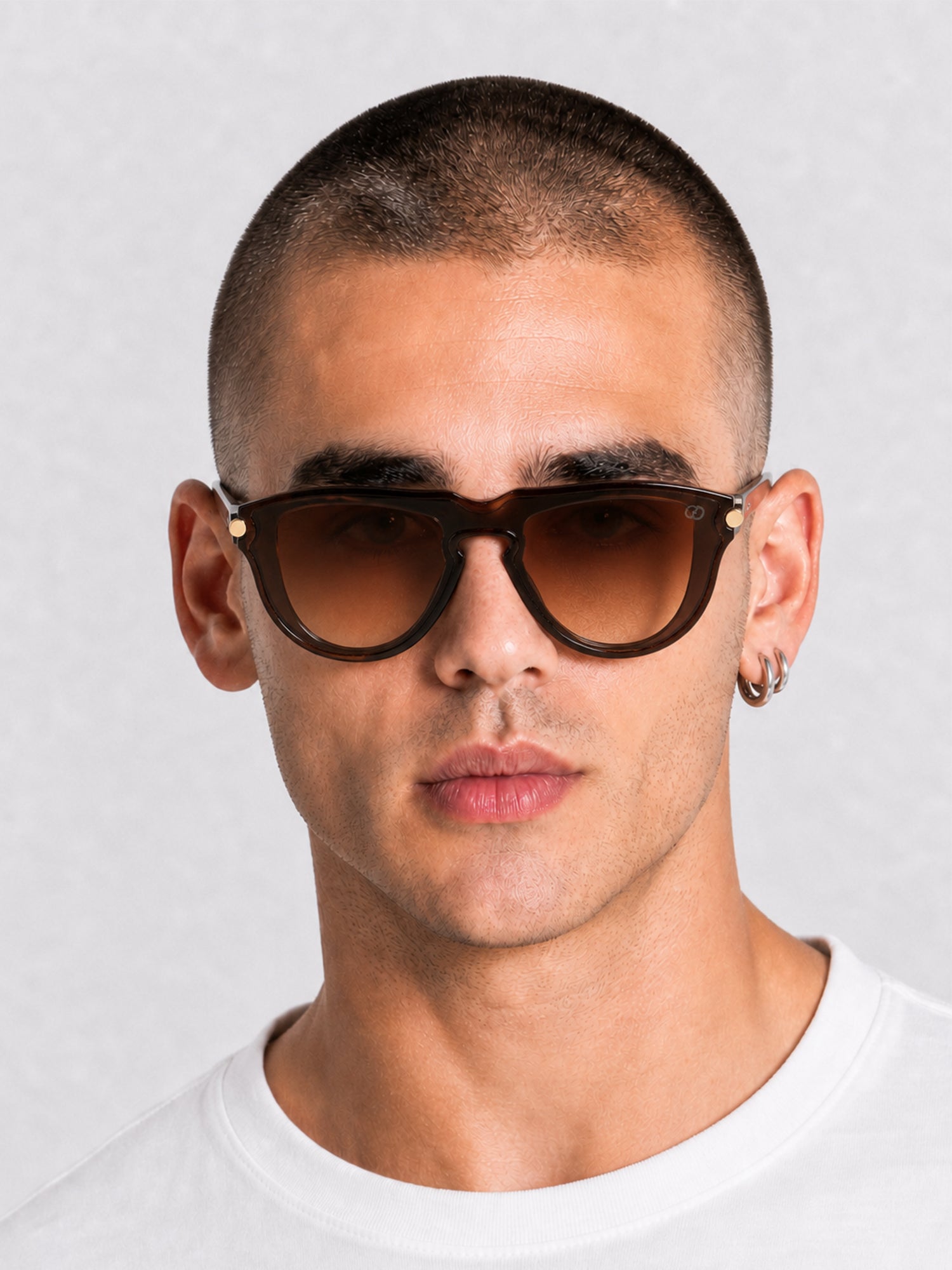 Brown Orien Sunglasses