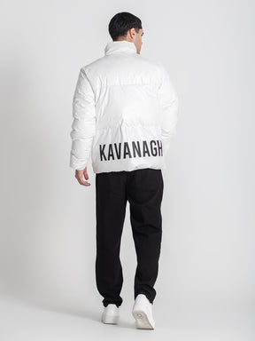 puffers / White Statement Puffer Jacket