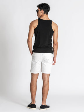 tank tops / Black Essence Ribbed Tanktop