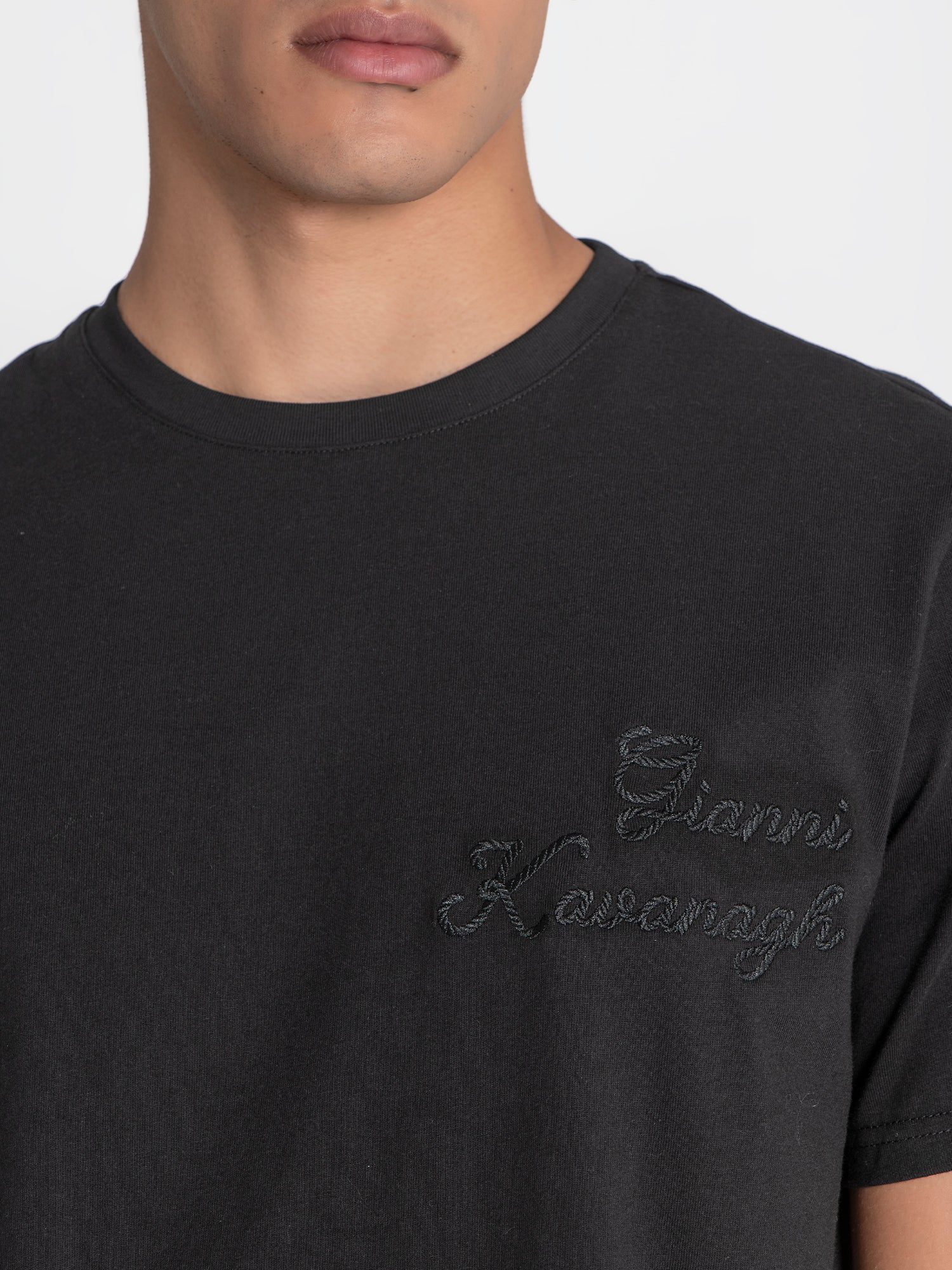t-shirts / Black Handwritten Tee