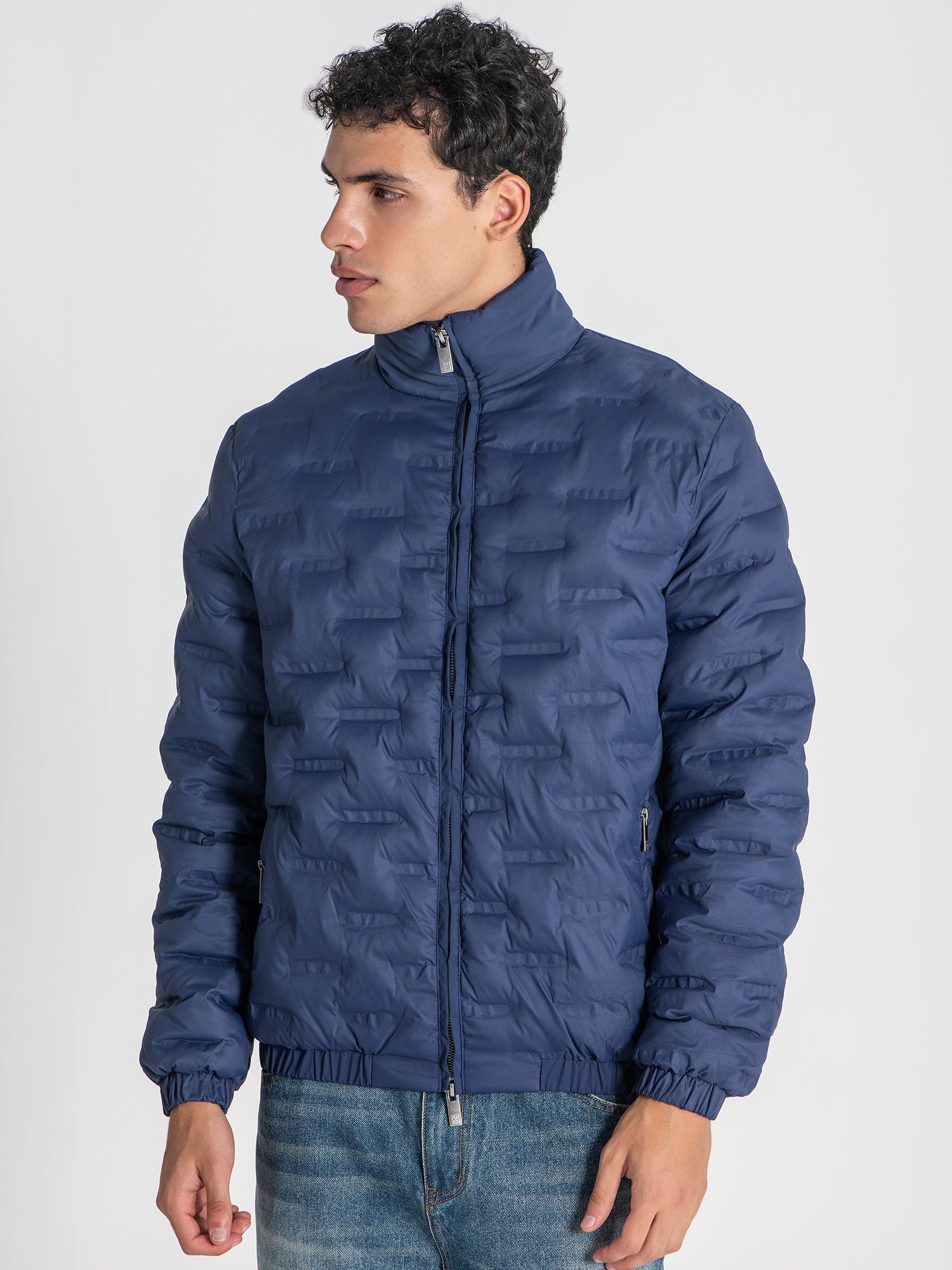 jackets / Blue Code Puffer Jacket