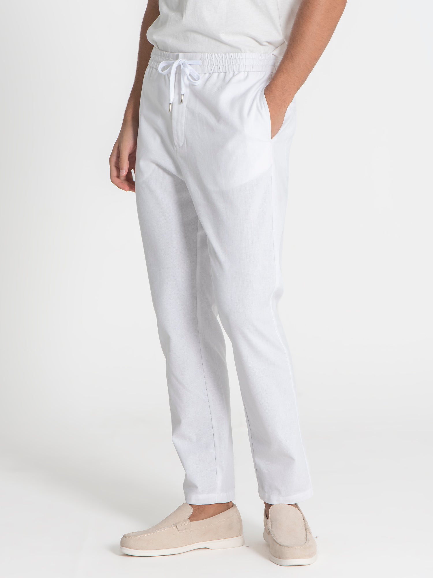 pants / White Essential Pants