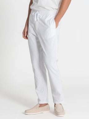 pants / White Essential Pants