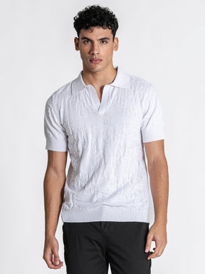 polos / White Majestic Knit Polo