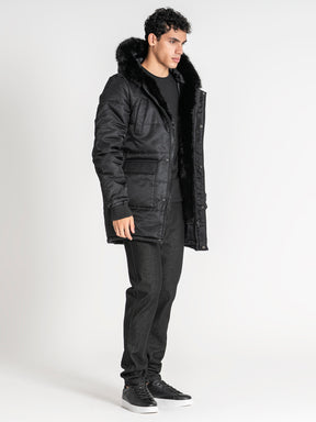 overcoats / Black Depth Coat