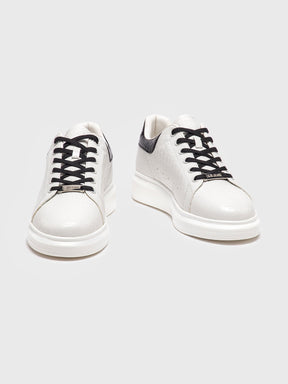 sneakers / White Elevated Block Sneakers