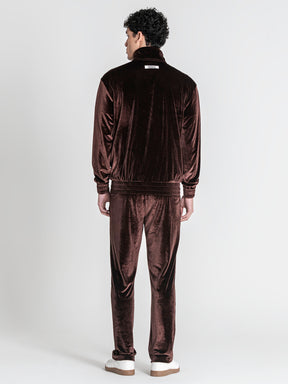 zip jackets / Brown GK Tape Zip Jacket