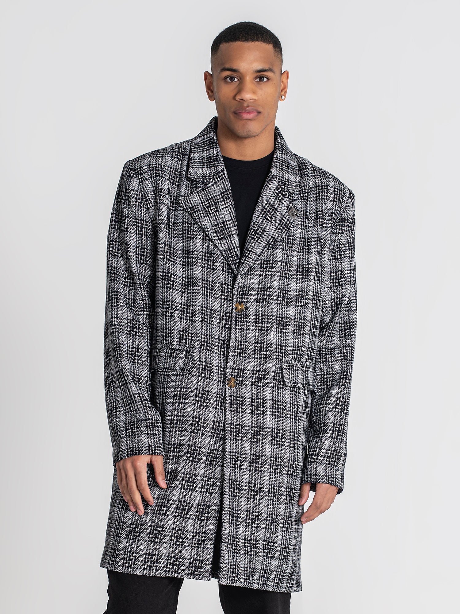 overcoats / Multicolor Oxford Coat