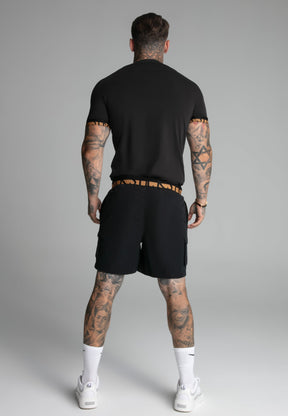 swimshorts / Black Cargo Swim Short