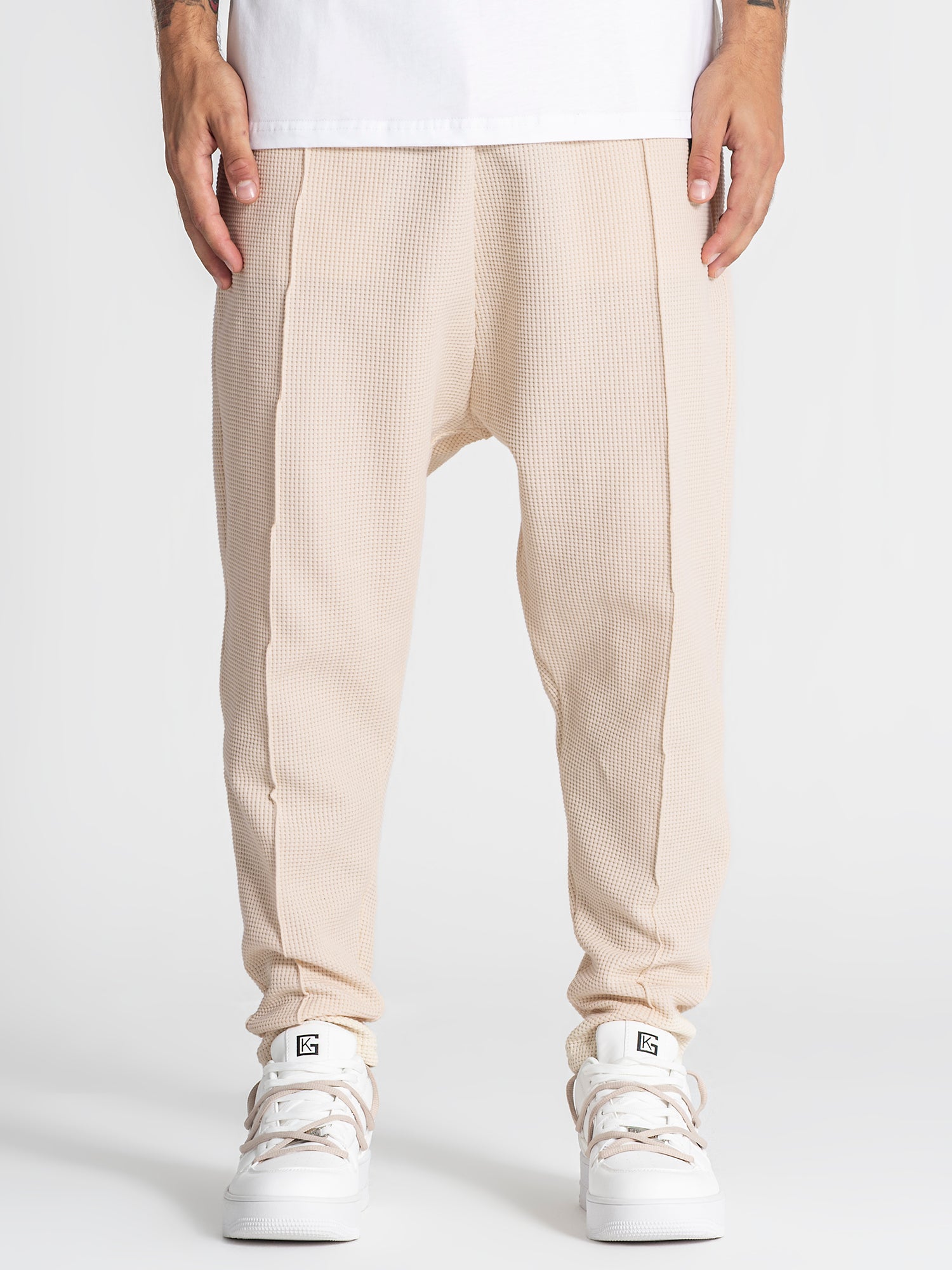 pants / Beige Texture Pants