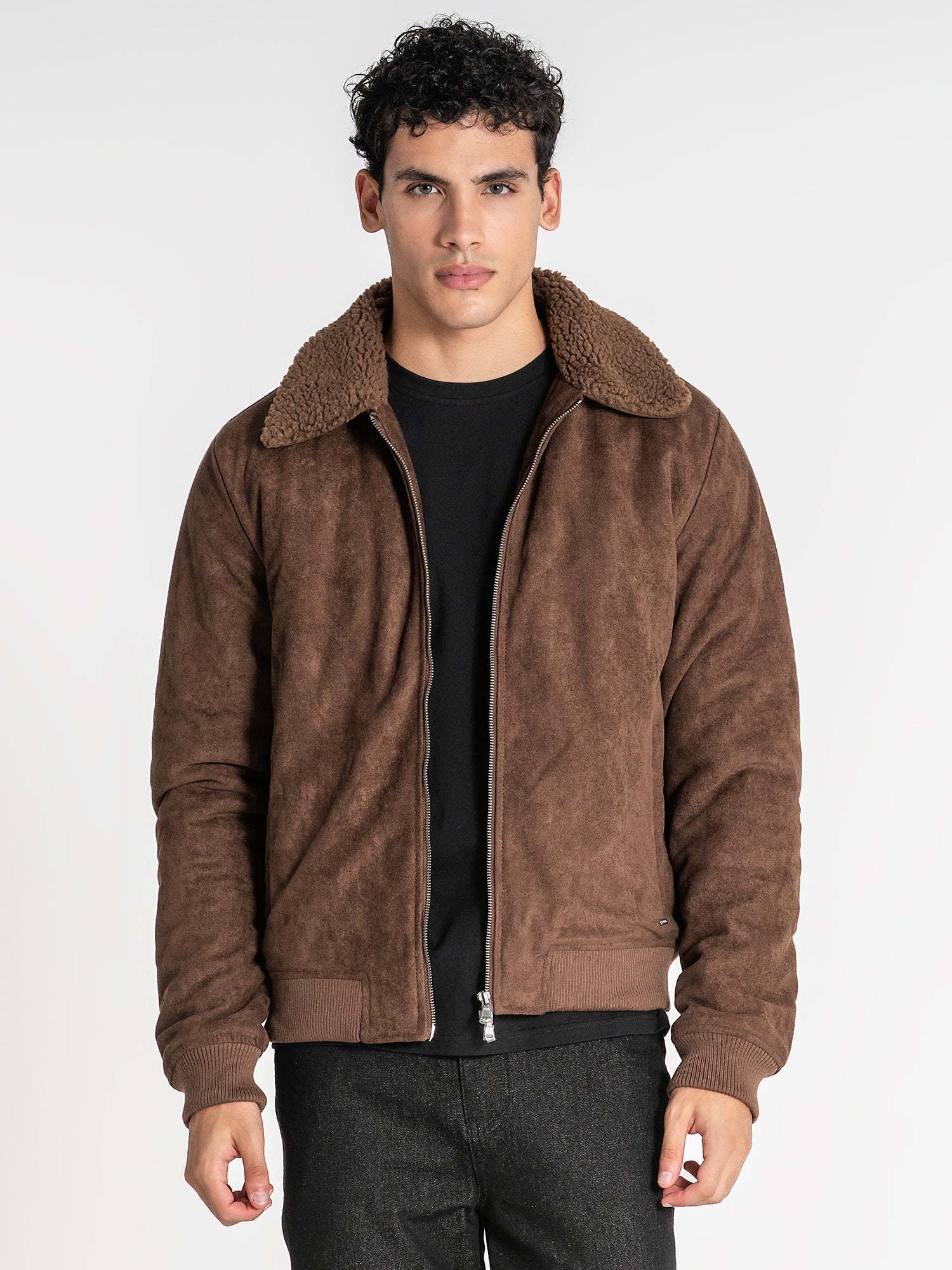 jackets / Brown Timeless Aviator Jacket