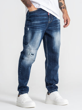 jeans / Dark Blue Rock Carrot Jeans