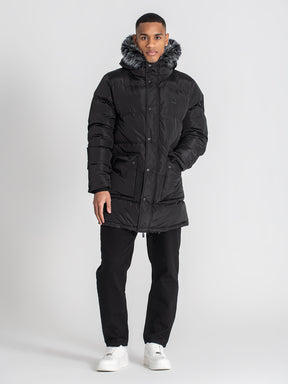 overcoats / Black Core Coat