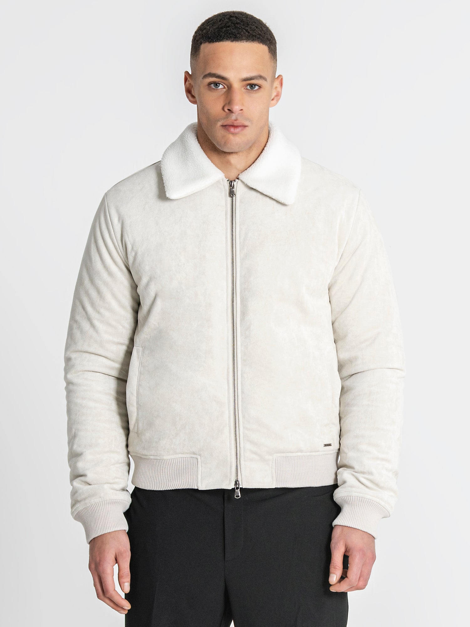 jackets / White Timeless Aviator Jacket