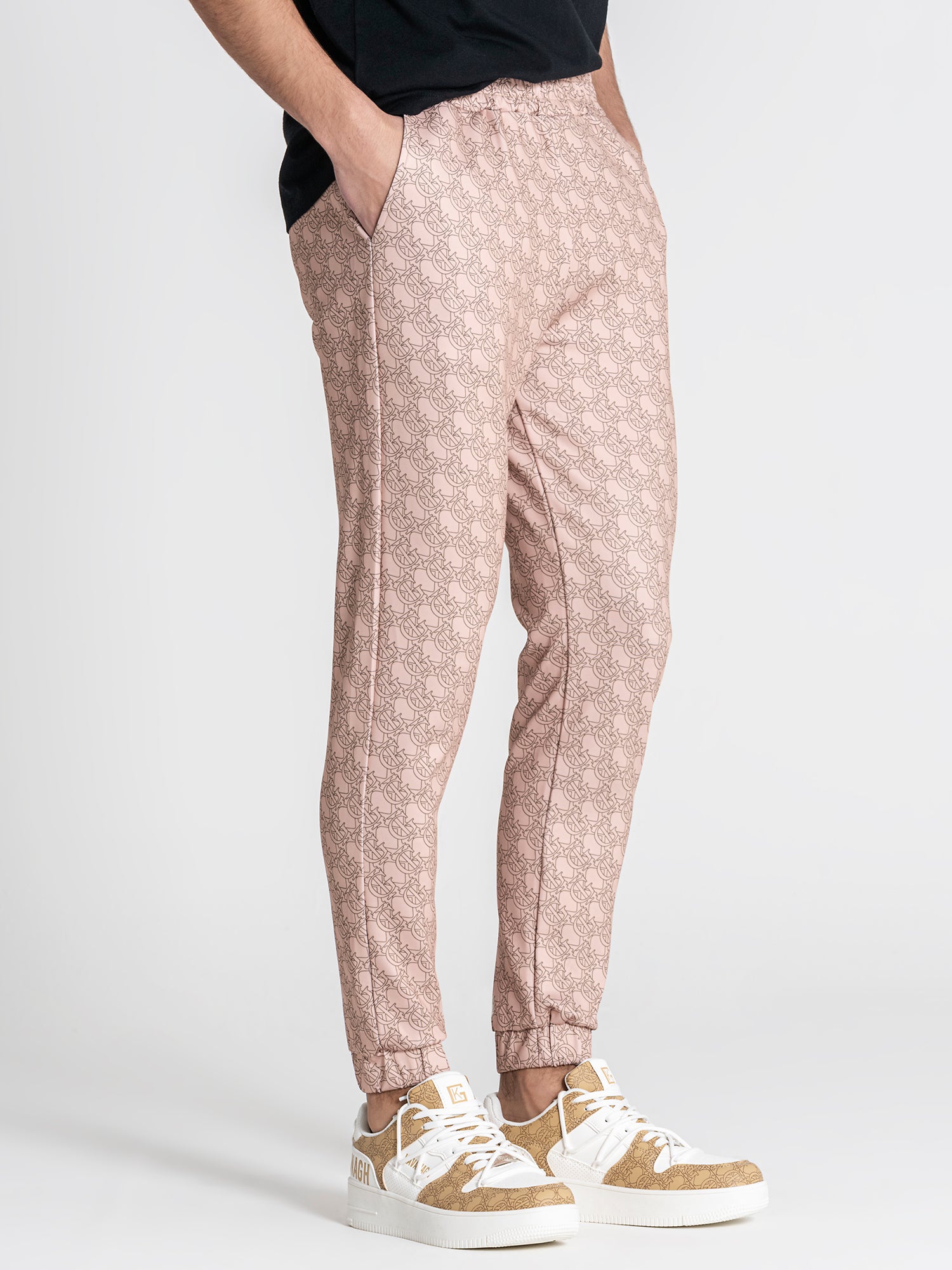 joggers / Beige GK Tape Joggers