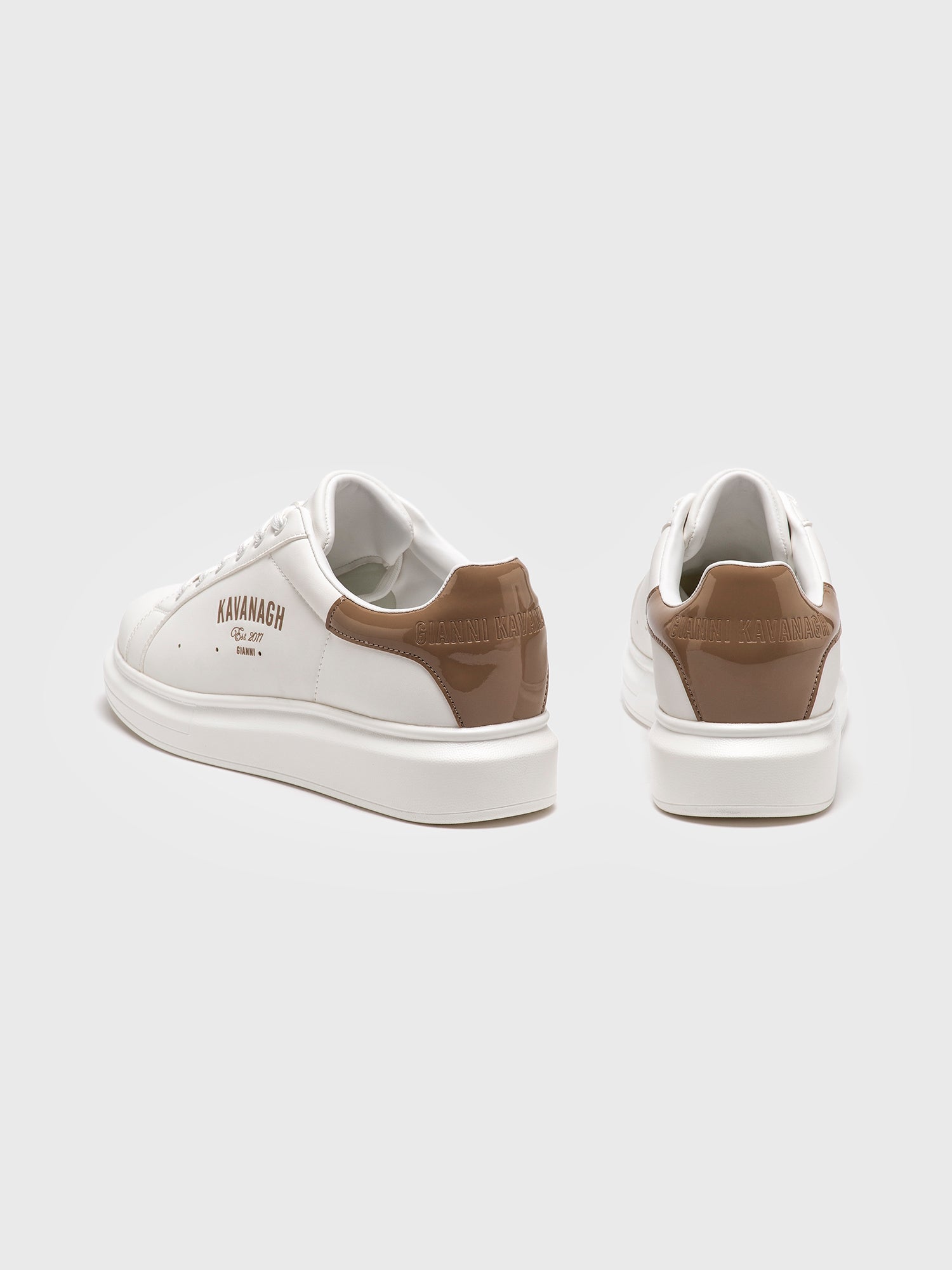 sneakers / Taupe Statement Sneakers