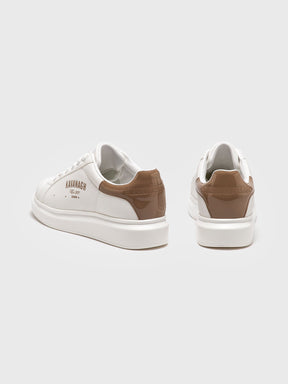 sneakers / Taupe Statement Sneakers