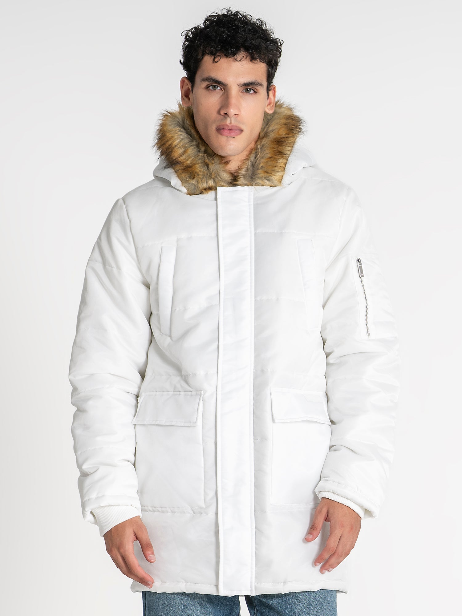 overcoats / White Delight Coat