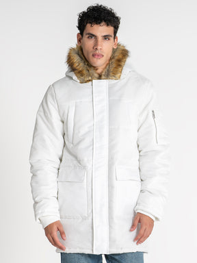 overcoats / White Delight Coat