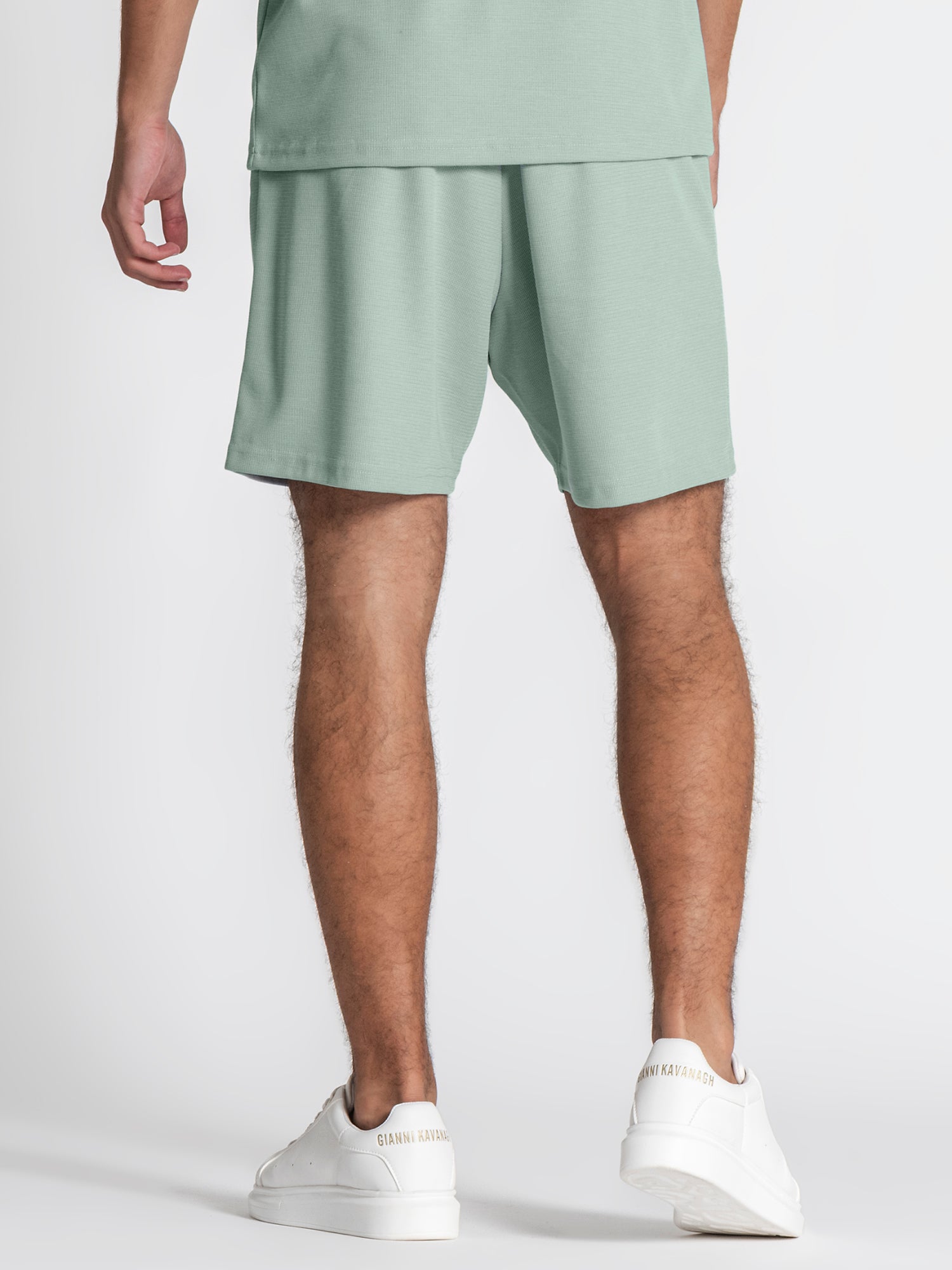 t-shirts / Green Grid Set