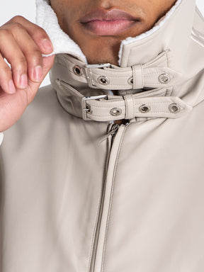 jackets / Grey Cocoon Sherpa Jacket