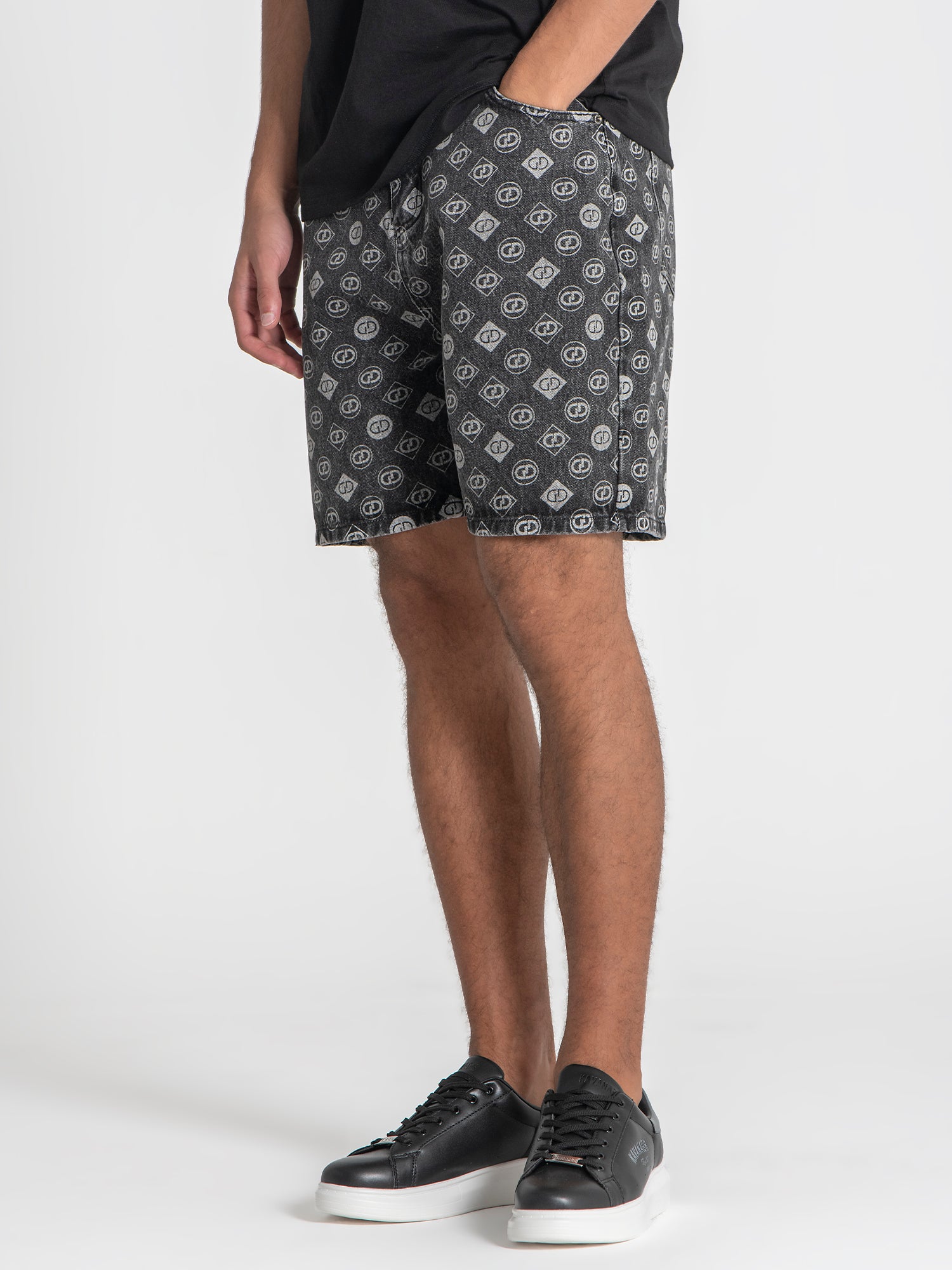 shorts / Grey GG Gram Denim Shorts