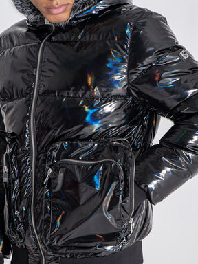 puffers / Multicolor Utility Puffer Jacket