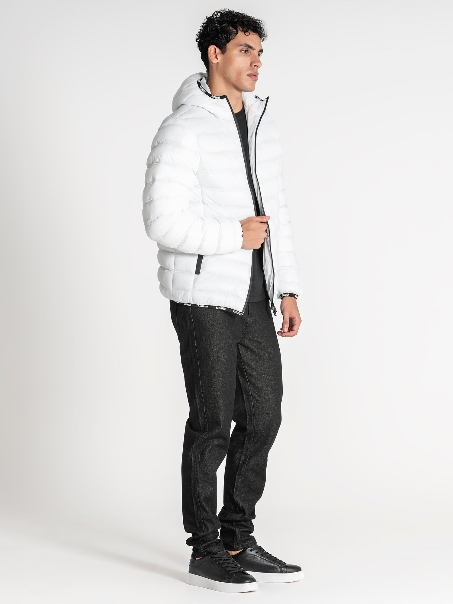 jackets / White Loop 2.0 Hoodie Jacket