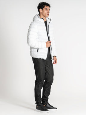 jackets / White Loop 2.0 Hoodie Jacket