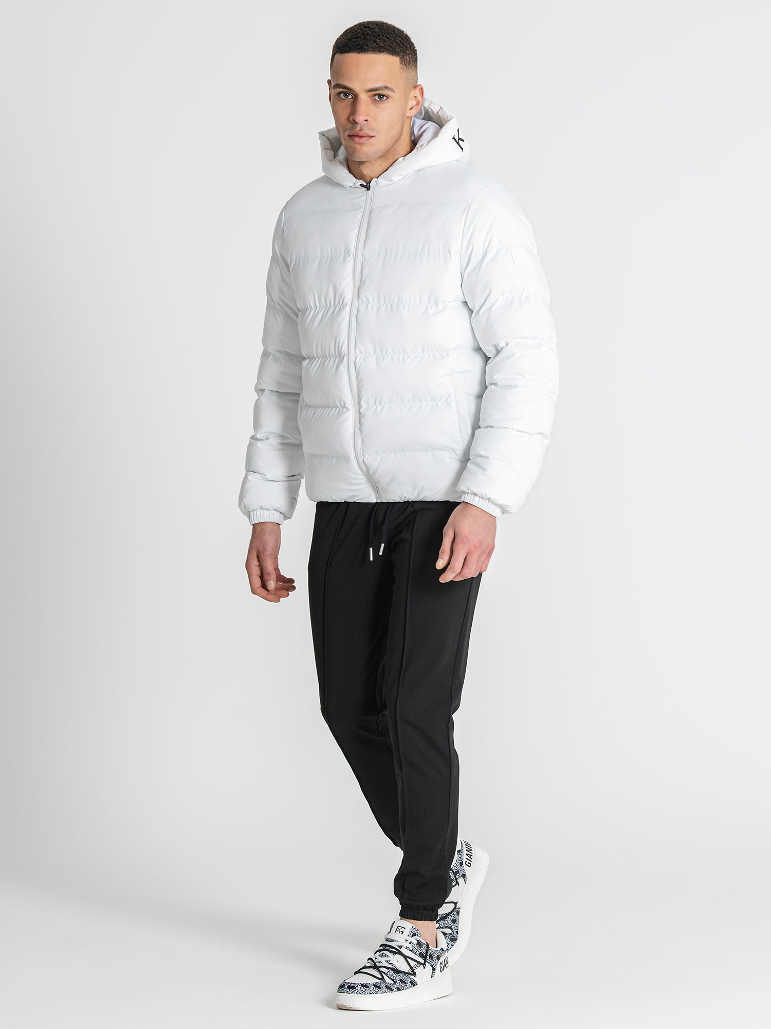 puffers / White KAVANAGH Hoodie Jacket