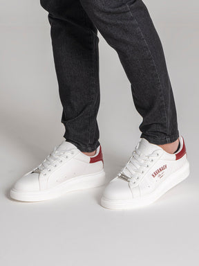 sneakers / Red Statement Sneakers