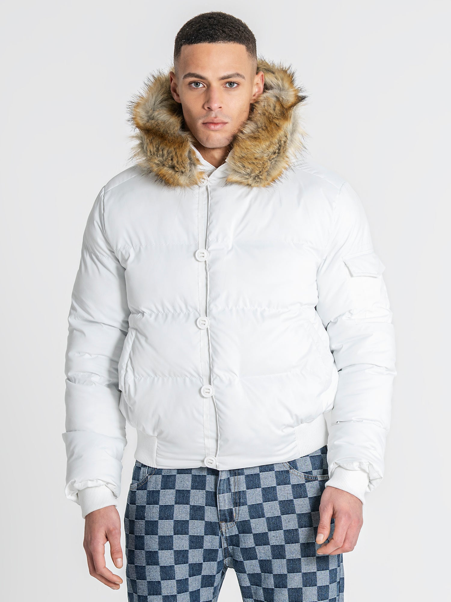 puffers / White Smart Puffer Jacket