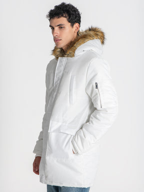 overcoats / White Delight Coat