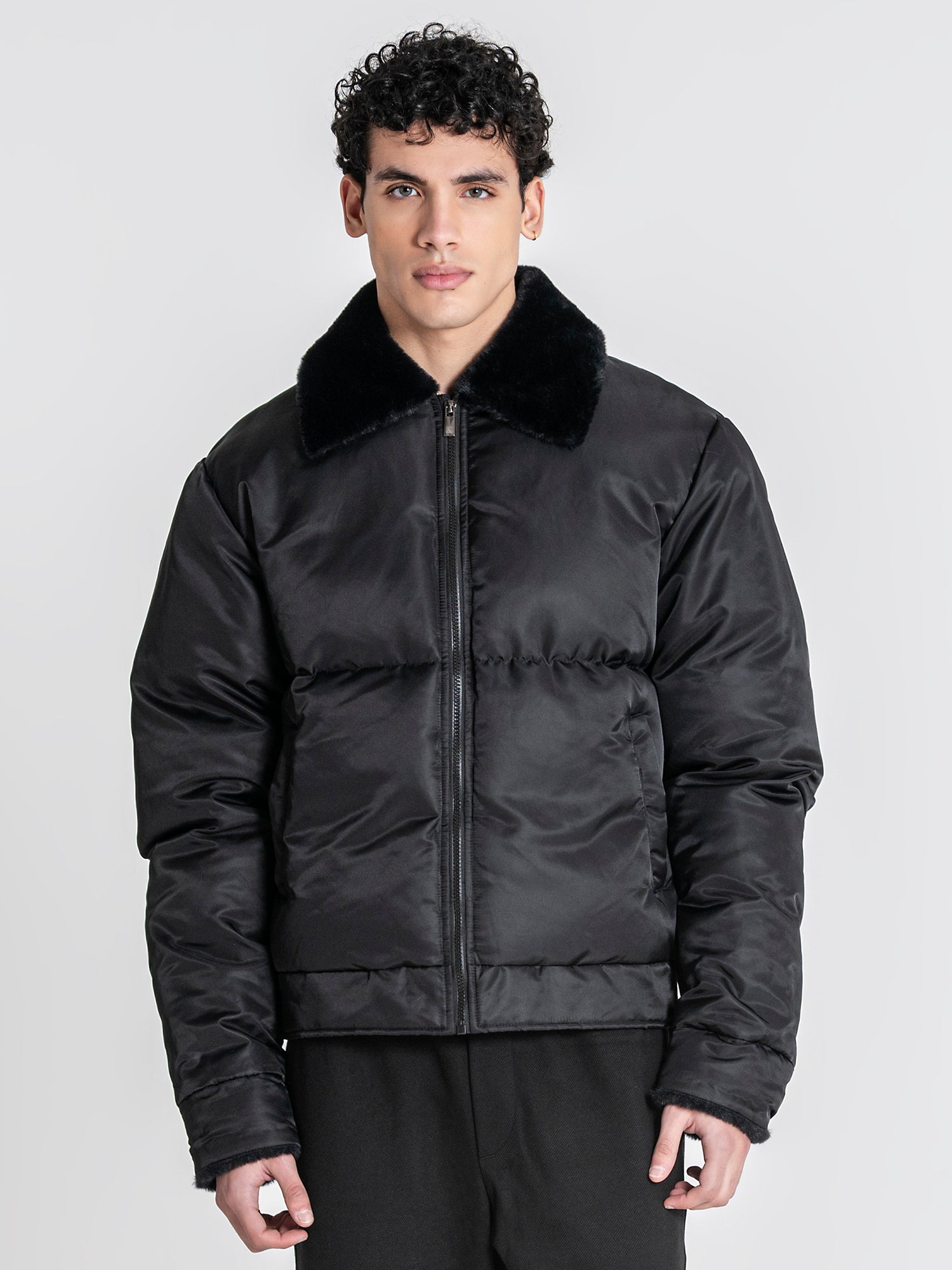 puffers / Black GG Puffer Jacket